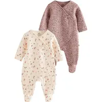 Next Barboteuse / body sable / mauve / rose ancienne