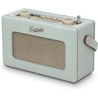 Roberts Radio Radio portable solaire Revival Uno (DAB, DAB+ DAB, FM, Bluetooth), Radio, Bleu, Vert