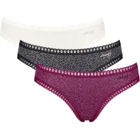 Sloggi Slip 'GO Crush' baie / noir / blanc