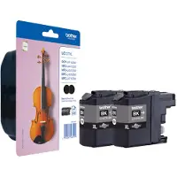 Brother LC-127XLBKBP2 Cartouche d'encre noire haute capacité 2x - Multipack