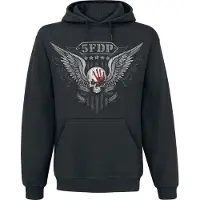 Five Finger Death Punch Sweat-shirt à capuche de - No Regrets - S - XXL - pour Homme - noir - Taille S