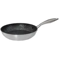 Bastilipo Titanium Pro 24 Cast Aluminum Skillet Argenté