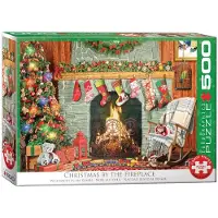 Eurographics Noël au coin du feu – Puzzle 500 pièces XL