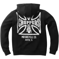 West Coast Choppers Dominator Full Zip Sweatshirt Noir XL Homme