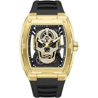 Police Montre Cranium Black Gold