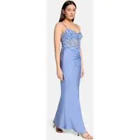 Vera Mont Robe de soirée bleu pastel