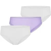 Schiesser Slip ' Invisible Cotton ' lilas / violet clair / blanc