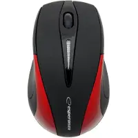 Esperanza EM101R - souris - 2.4 GHz - rouge
