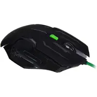 Esperanza EGM403G - 5901299925478 EGM403G MX403 APACHE - avec câble 6D GAMING souris optique (Filaire), Souris, Vert, Noir