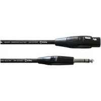 Cordial Câble Audio XLR Femelle/jack Stéréo 3 M