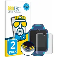 BROTECT Protection d'écran plein écran Mat, Film de protection pour smartwatch, Gris