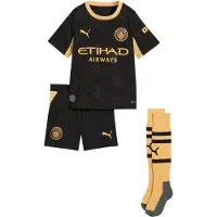 Puma Vêtements de Football -Manchester City Extérieur - Noir/Fla - - 6 ans (116) - Vêtements de Football