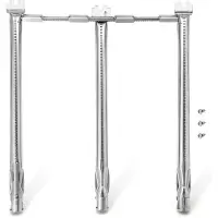 INF Kit de brûleurs en acier inoxydable compatible avec Weber Spirit et GS4 Spirit II série 300 – Tube de remplacement 304 45.7cm