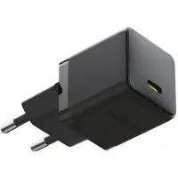 Baseus Chargeur Palm Fast Charger USB-C+A 30W Cluster Noir