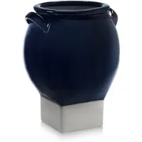 Serax Rosamar Pot de Fleurs Dark Blue|Grey | 08