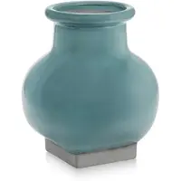 Serax Rosamar Pot de Fleurs Turquoise|Grey | 07