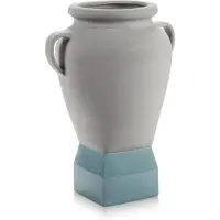 Serax Rosamar Pot de Fleurs Grey|Turquoise | 09