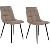 House Nordic Chaise de salle à manger Middlefart | 55 x 44 x 86 cm | Marron