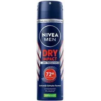 Nivea Men Déodorant Spray Dry Impact 72h Protection Anti-Transpirante 150ml