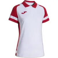 Joma Lider Short Sleeve Polo Blanc XL Femme