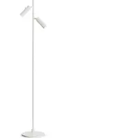 Herstal Lampadaire , Blanc, Salon / séjour, Métal