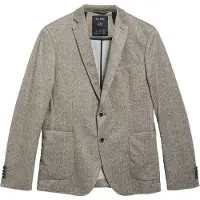 s.Oliver Veste de costume 'Jogg' marron chiné