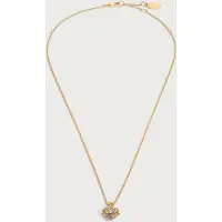 Juicy Couture Chaîne 'Crystal Heart Small Pendant' or / transparent