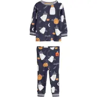 Next Pyjama 'Halloween' abricot / noir / blanc