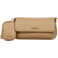 Michael Kors Sac à bandoulière 'Jet Set Travel Small Flap Crossbody With Tech Attachment' camel