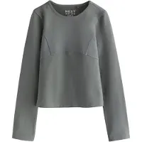 Next T-Shirt gris foncé