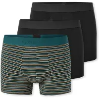 Schiesser Boxers ' 955 Multi ' mélange de couleurs / noir