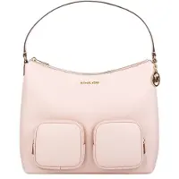 Michael Kors Sac bandoulière 'Merritt Large Cargo Shoulder Bag' poudre