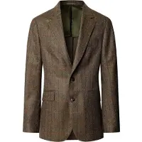Hackett London Veste de costume vert foncé