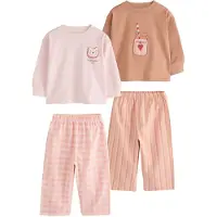Next Pyjama mandarine / orange clair / rosé / rouge