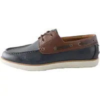 Next Mocassin bleu marine / marron