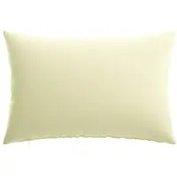 vidaXL Housse De Coussin 2 Pcs Heerlen Crème 50 X 80 Cm Polyester