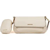 Michael Kors Sac à bandoulière 'Jet Set Travel Small Flap Crossbody With Tech Attachment' crème