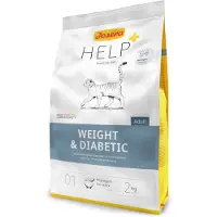 Josera Help+ Aliment diététique pour chat adulte - Perte de poids et diabètes 2 kg Aliment