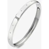 Hot Diamonds Elégant bracelet en argent avec diamants et topazes Much Loved DC178, (Argent)