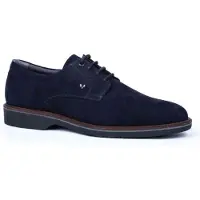Martinelli pour homme. 1689-2889XA Chaussures en cuir Watford bleu marine (43), Plat, Lacets, Casuel