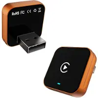 INF Adaptateur CarPlay sans fil - Orange : Conversion filaire à sans fil, connectivité intelligente pour voiture