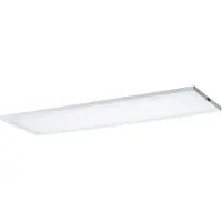 Paulmann Ace LED Panel - Plafonnier - blanc - 10x30cm - sat - métal - plastique