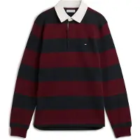 Tommy Hilfiger Sweat-shirt 'ESSENTIAL' bleu marine / baie / blanc