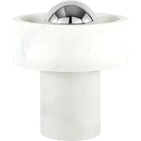 Tom Dixon Stone LED Lampe de Table Portable Silver