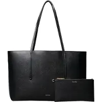 Calvin Klein Cabas 'Foil Logo Tote With' noir