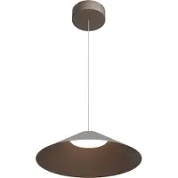 Masterlight Lampe pendante de conception Ceppo Brun cacao Ø 45 cm