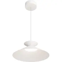 Masterlight Lampe suspendue Ceppo blanc Ø 45cm avec éclairage vers le haut