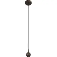 Masterlight Lampe suspendue Talana Brun cacao Ø 6 cm