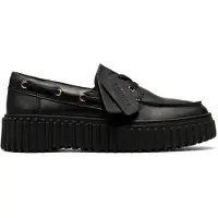 Clarks Shoes Torhill Boat Shoes Noir EU 41 Femme