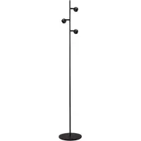 Masterlight Lampe de pied à 3 lumières Talana Noir